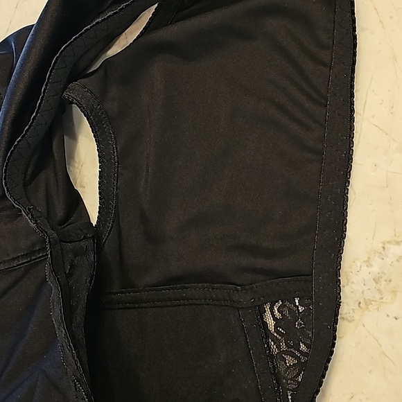 Rhonda Black Lacey Bra Straps, black, 2X no wire! - Picture 4 of 7